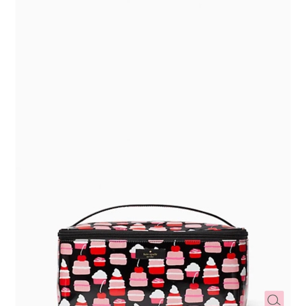 NWT! Kate Spade Large Cosmetic Case! Cupcake🧁